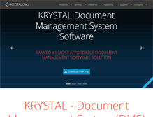 Tablet Screenshot of krystaldms.in
